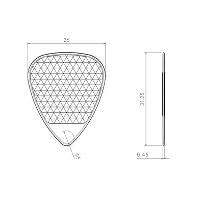 ROMBO EcoBlack Guitar Pick Sets ROMBO EcoBlack Guitar Pick Sets