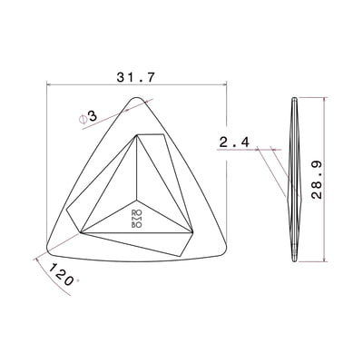 ROMBO EcoBlack Guitar Pick Sets ROMBO EcoBlack Guitar Pick Sets
