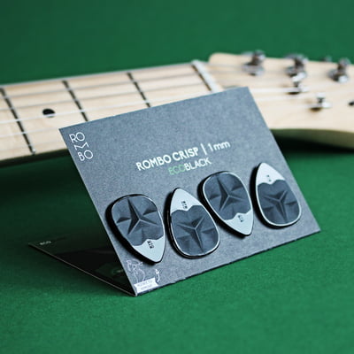 ROMBO EcoBlack Guitar Pick Sets ROMBO EcoBlack Guitar Pick Sets