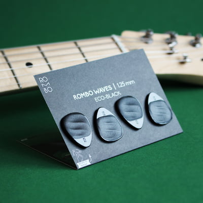 ROMBO EcoBlack Guitar Pick Sets ROMBO EcoBlack Guitar Pick Sets