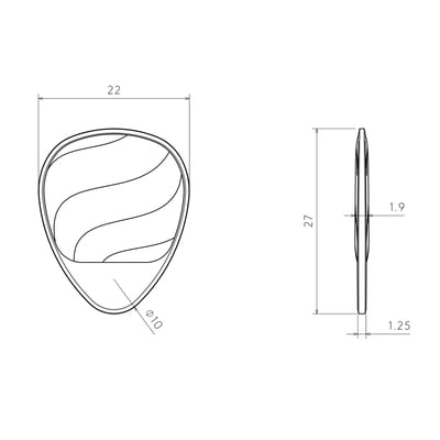 ROMBO EcoBlack Guitar Pick Sets ROMBO EcoBlack Guitar Pick Sets